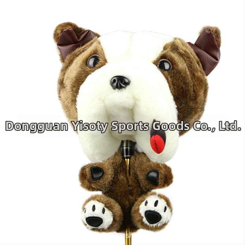 Golfütő sapkavédő, 1. számú, fa rúdvédő, rajzfilmfigura, ütőfejvédő, férfiaknak és nőknek, 460 cm³-es, határokon átnyúló golfütőhöz, új