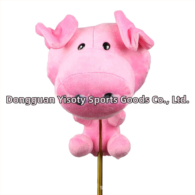 Golfütő sapkavédő, 1. számú, fa rúdvédő, rajzfilmfigura, ütőfejvédő, férfiaknak és nőknek, 460 cm³-es, határokon átnyúló golfütőhöz, új