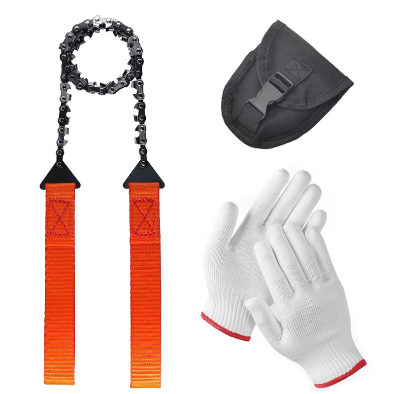 Hordozható kézi láncfűrész Kültéri kempingeszközök Fűrész túlélőeszközök Kézi cipzárfűrész Láncfűrész Drótkötélfűrész