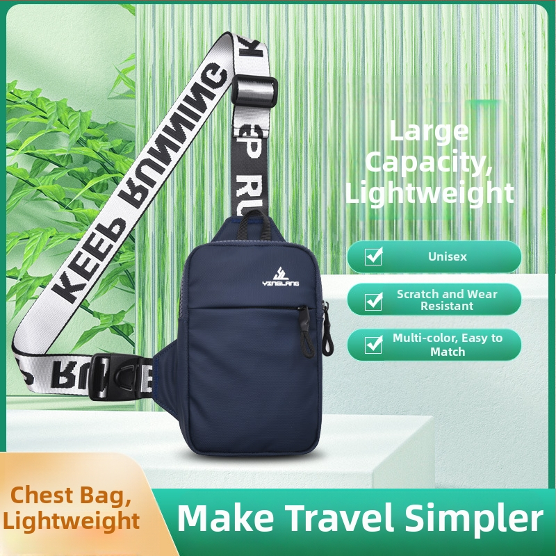 Новата чанта за спорт на открито на Yinglang, малка чанта за през рамо, мъжка чанта за през рамо с кръста, мобилен телефон, дамска мини модна чанта за през рамо