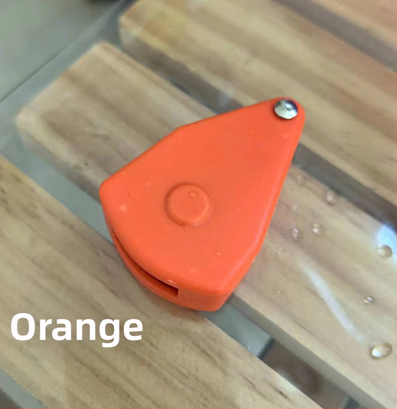 Õues kiirelt fikseeritud pingul köiega telgirullik telkimisvarikatuse tuuleköis reguleeritav plastist tõsterullik