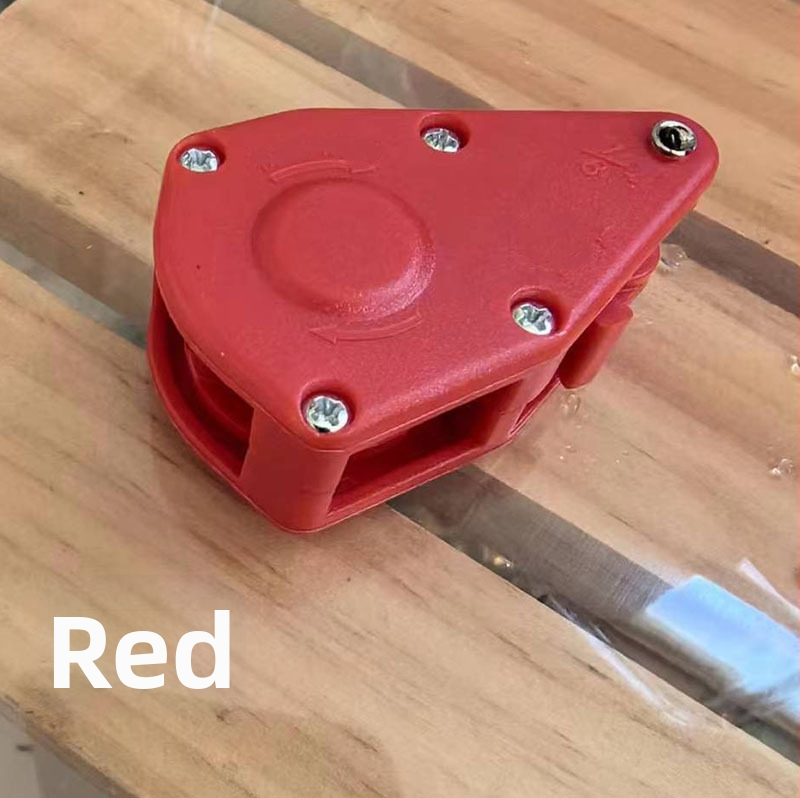 Õues kiirelt fikseeritud pingul köiega telgirullik telkimisvarikatuse tuuleköis reguleeritav plastist tõsterullik