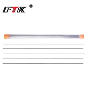 FTK газова игла за земни червеи, пробиваща куха стоманена игла 5 червена стръв за червеи, надуваема стръв от неръждаема стомана за трансгранична търговия на едро