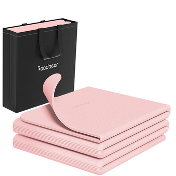 TPE Πτυσσόμενο χαλάκι γιόγκα γυμναστικής Αθόρυβο απορροφητικό κραδασμών Αντιολισθητικό παιδικό χαλάκι προπόνησης Φορητό χαλάκι χορού για το σπίτι