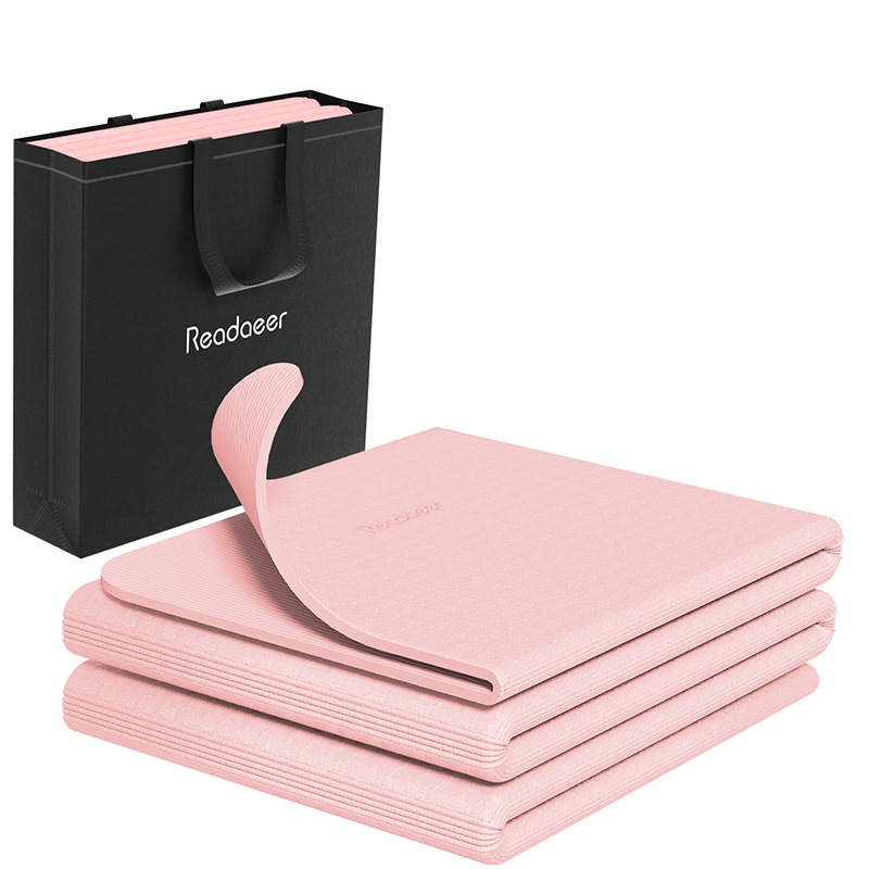 TPE sklopiva prostirka za fitness jogu, tiha, apsorpcija udaraca, neklizajuća dječja prostirka za trening, prijenosna prostirka za ples, za dom