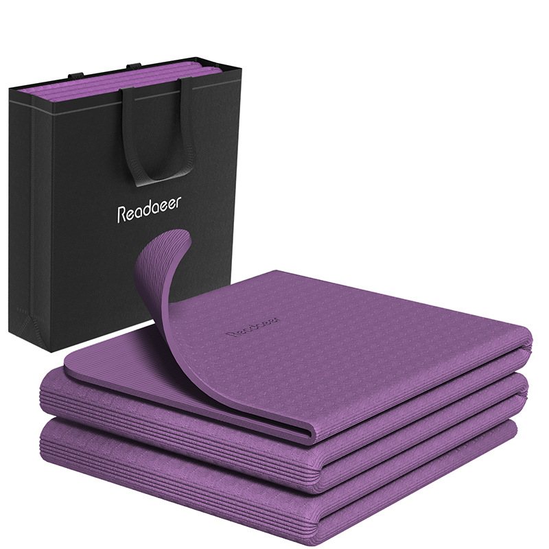 TPE sklopiva prostirka za fitness jogu, tiha, apsorpcija udaraca, neklizajuća dječja prostirka za trening, prijenosna prostirka za ples, za dom