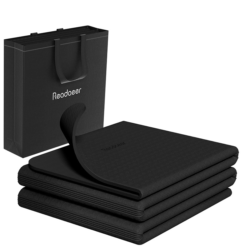 TPE sklopiva prostirka za fitness jogu, tiha, apsorpcija udaraca, neklizajuća dječja prostirka za trening, prijenosna prostirka za ples, za dom