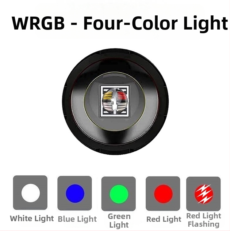Nabíjateľná USB RGB teleskopická zaostrovacia fotografická baterka, atmosférické výplňové svetlo, vonkajšie prenosné osvetlenie SV96