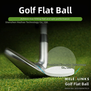 Μπάλα εξάσκησης γκολφ, επίπεδη μπάλα, ασπρόμαυρη, εξάσκηση, swing, βοηθητική μπάλα, οπτικοποίηση, μπάλα σήμανσης στίβου