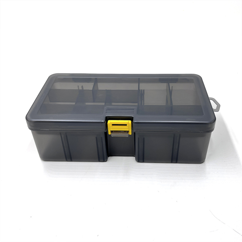 Kétrétegű horgászfelszerelés-tartozékdoboz, csalidoboz, alkatrész-osztályozó tárolódoboz, hamis csalidoboz, nedvességálló horgászfelszerelés-doboz