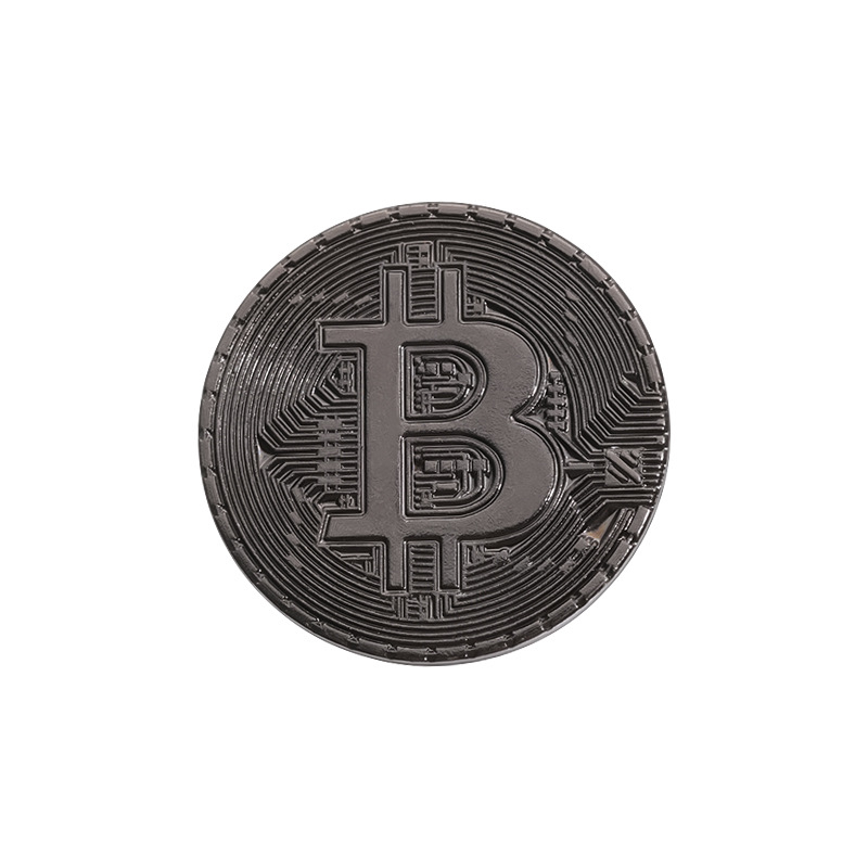 Határokon átnyúló, mint a virtuális bitcoin alakú golf sapka klip Golf klip Mark Mark fém mágneses golyó pozíciójelző