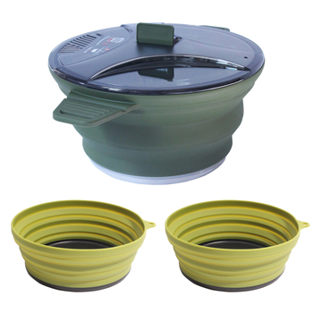 Välispikniku hoiukostüüm Telkimiskauss Kaasaskantav kauss Praepanni varustus Kaasaskantav telkimisnõude ülikond