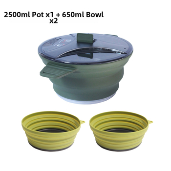 Välispikniku hoiukostüüm Telkimiskauss Kaasaskantav kauss Praepanni varustus Kaasaskantav telkimisnõude ülikond