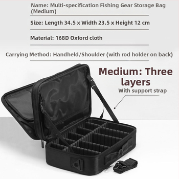 Преносима водоустойчива кутия за съхранение на риболовни принадлежности, комплект риболовни инструменти, аксесоари, кутия за съхранение на риболовни принадлежности, пръстен за риболовен амбим...