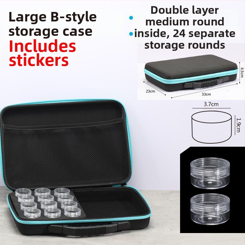 Hordozható, vízálló horgászfelszerelés-tároló doboz, zsinórkészlet, horgászeszköz-kiegészítők, horgászfelszerelés-tároló doboz, Ambip horgászgyűrű