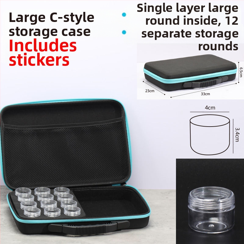 Hordozható, vízálló horgászfelszerelés-tároló doboz, zsinórkészlet, horgászeszköz-kiegészítők, horgászfelszerelés-tároló doboz, Ambip horgászgyűrű