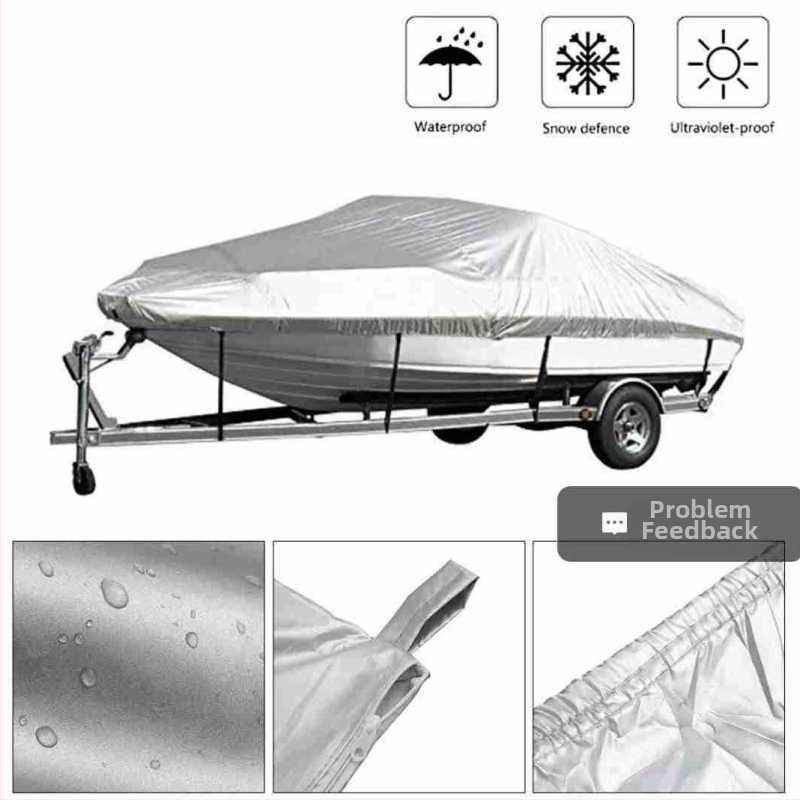 Výrobcovia z Amazonu dodávajú cezhraničné tepelnoizolačné, nemrznúce, protislnečné, protimrazové a snehové kryty lodí 210D