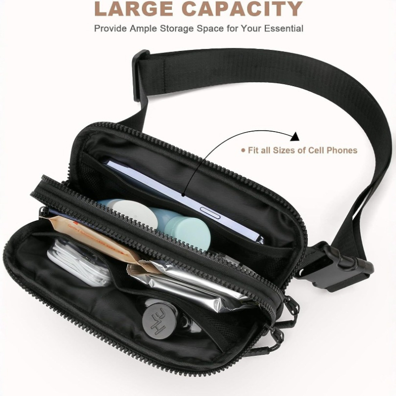 Naiste vöökott väike vöökott mini vöökott õlakott meeste vöökott rinnal kantav kott reisikott spordijooksukott