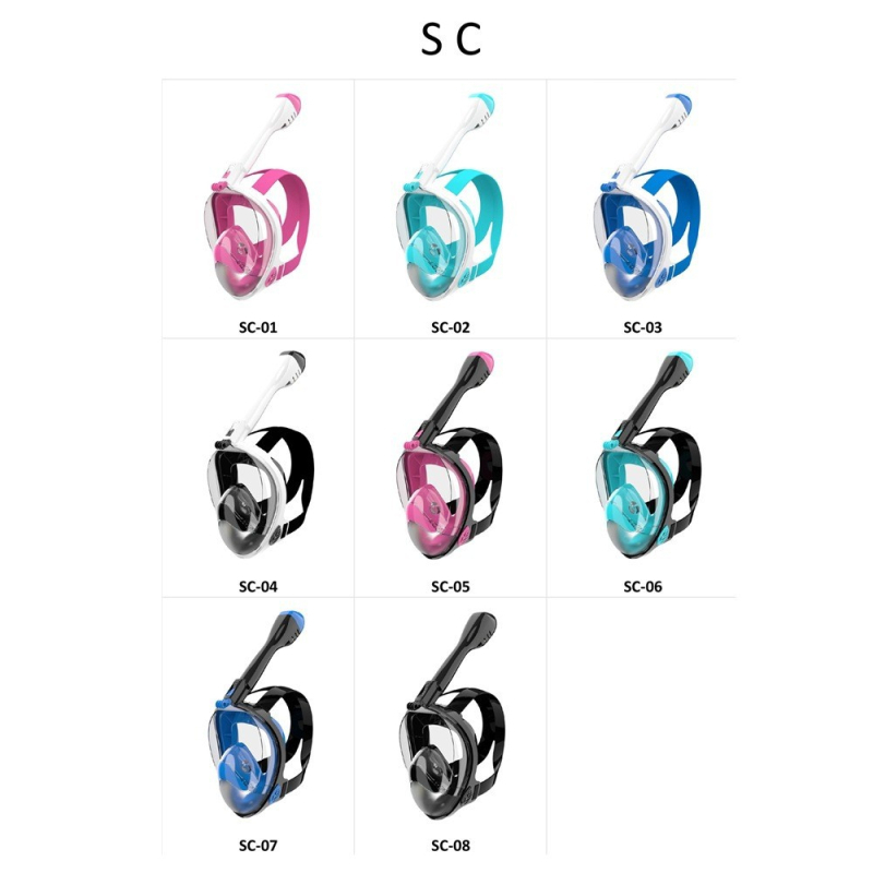 Nardymo kaukės kvėpavimo takų atskyrimo kvėpavimo vamzdelis, lengvai prijungiamas, skirtas „GoPro“ kamerai, visiškai sausai ir nerasojančiai kaukėi