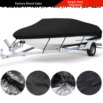 laos 210D Oxfordi riidest veekindel paadikate kiirpaadile rippuv V-kujuline ruudukujuline kalapüügipaadi kate vihma ja päikese eest