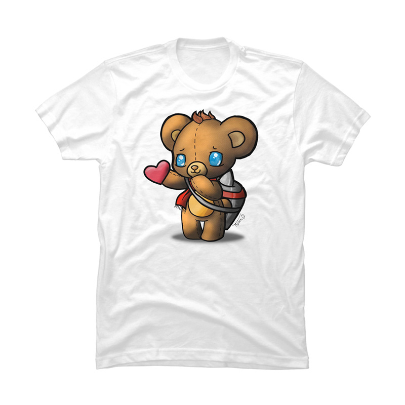 Carrot Beat Rabbit American Casual Small Fresh Cute Direct Spray Férfi és női Direct Spray rövid ujjú póló