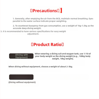 Противотежест за свободно гмуркане с пластмасово покритие, оловна противотежест с оловно покритие, претеглена с олово 500g - 4000g, противотежест за дълбоководно гмуркане с олово