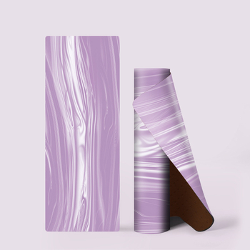 Prekogranična gumena silikonska neklizajuća prostirka za jogu PU luksuzna prostirka PU prirodna fitness 70*190*7 mm apsorpcija udaraca