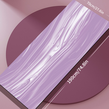 Διασυνοριακό χαλάκι γιόγκα από σιλικόνη αντιολισθητικό, πολυτελές χαλάκι γιόγκα Pu, φυσικό, με απορρόφηση κραδασμών 70*190*7mm