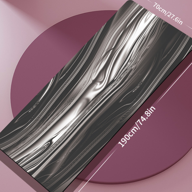 Prekogranična gumena silikonska neklizajuća prostirka za jogu PU luksuzna prostirka PU prirodna fitness 70*190*7 mm apsorpcija udaraca