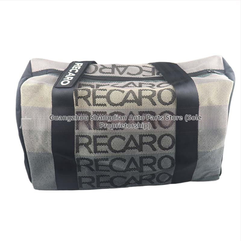 JDM stila audekla rokassoma, sacīkšu bagāža, skolas soma, āra ceļojumu soma, RECARO liela rokassoma