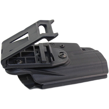 Plastikinė plieninė P1 greito užtraukimo mova Glock G17 juosmens greito užtraukimo mova M921911 P226 Tactical 579 greito užtraukimo mova