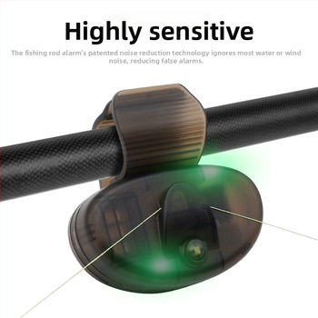 Трансгранична многофункционална риболовна аларма за хвърляне на въдица, морска въдица, аларма за нощен риболов, интелигентна мигаща светлинна камбанка, на склад