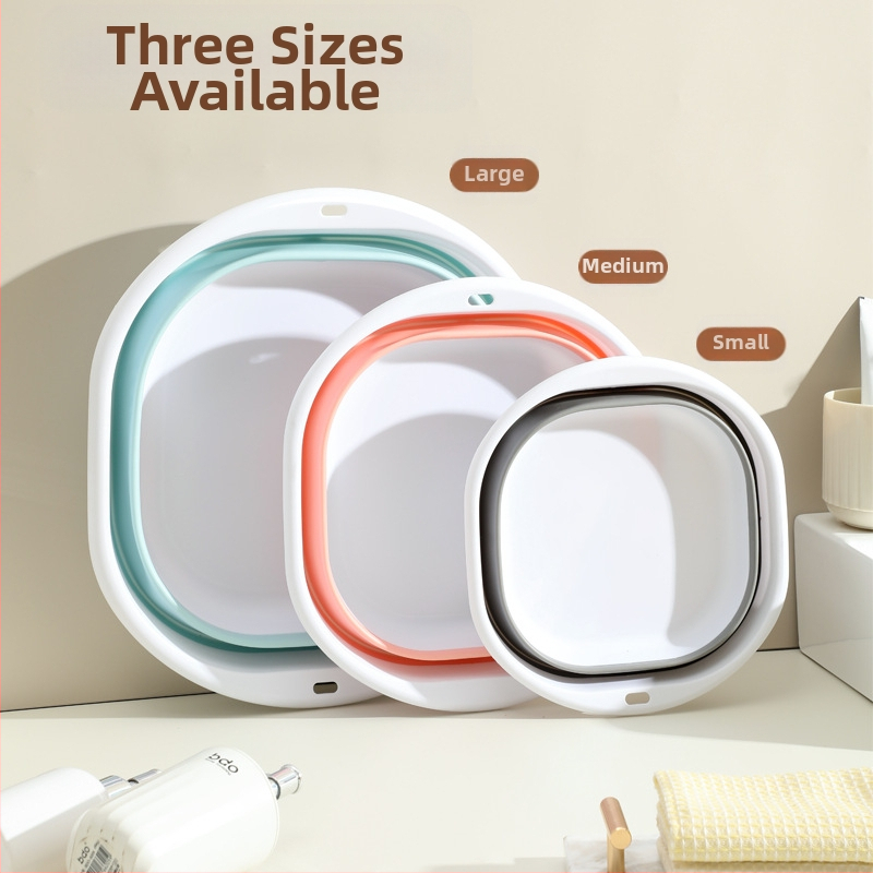 Сгъваема мивка, преносима пътна мивка за студентско общежитие, бебешка мивка, голяма и средна, малка, пластмасова мивка