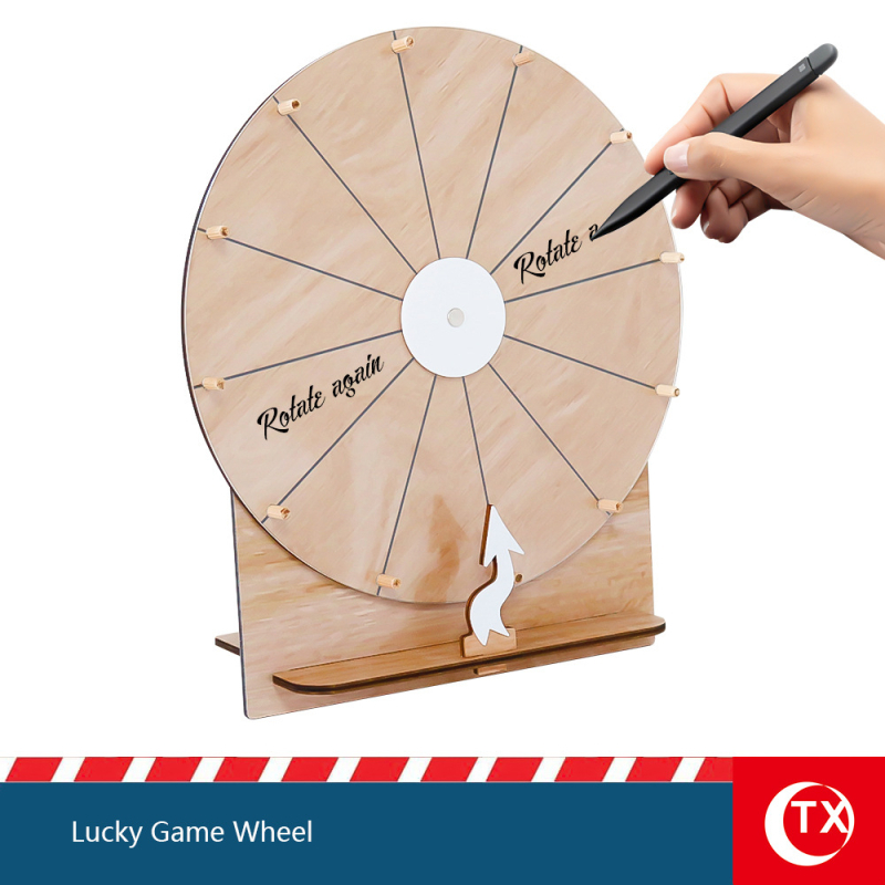 Tx akril születésnapi esküvői partijáték kellékek függetlenség napja bár szórakoztató esemény szerencsés lottókerék