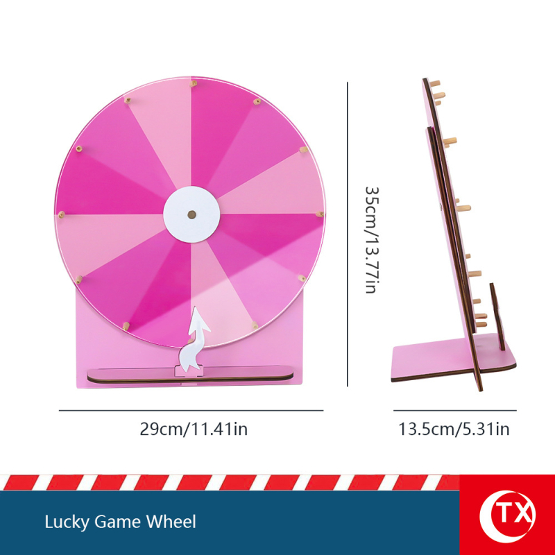 Tx akril születésnapi esküvői partijáték kellékek függetlenség napja bár szórakoztató esemény szerencsés lottókerék