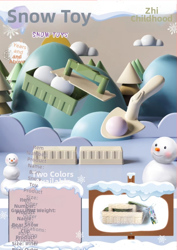 Hógolyócsipesz Nagy hóember Hócsipesz Játék Hójáték Homokozó Hógolyócsata Hóember Műtárgy Modell Játékok Nagykereskedelem