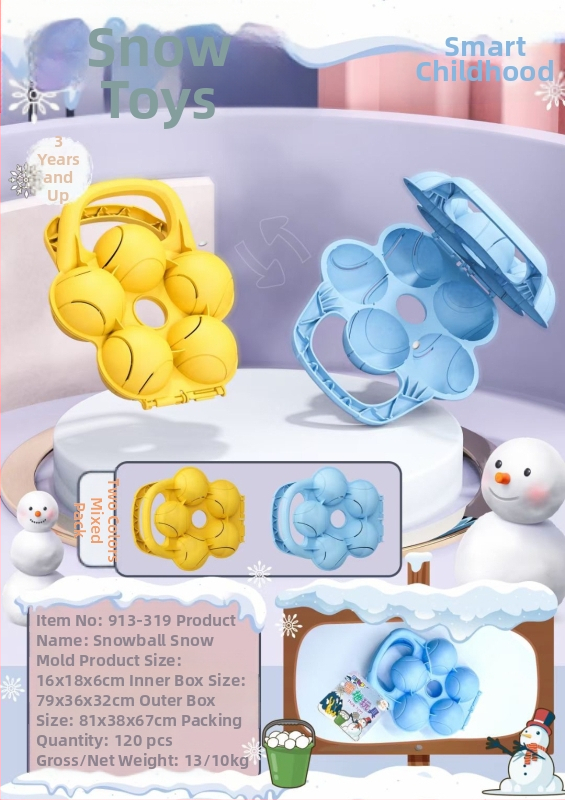 Hógolyócsipesz Nagy hóember Hócsipesz Játék Hójáték Homokozó Hógolyócsata Hóember Műtárgy Modell Játékok Nagykereskedelem