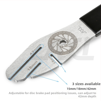 Κλειδί διόρθωσης δίσκου ποδηλάτου βουνού Εργαλείο συντήρησης ποδηλάτου Universal διόρθωση τακακιού φρένου δίσκου ποδηλάτου δρόμου