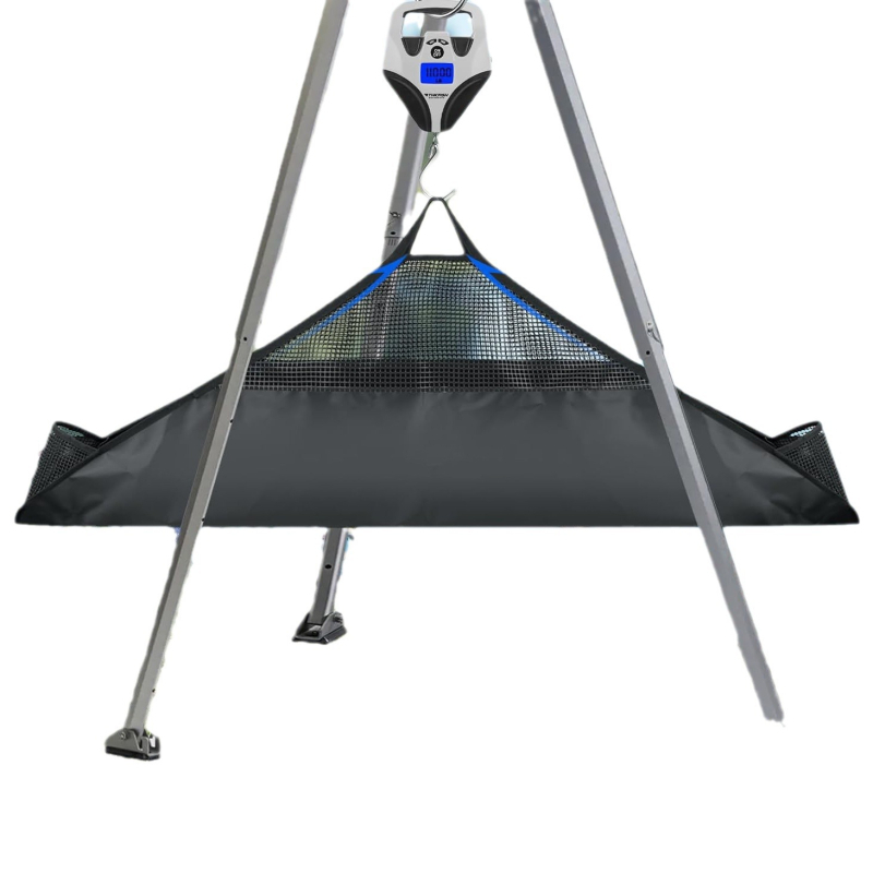 Határokon átnyúló Amazon kültéri horgásztáska halsúly táska összecsukható hálós súlyzós halzsák tengeri horgászat nagy hal