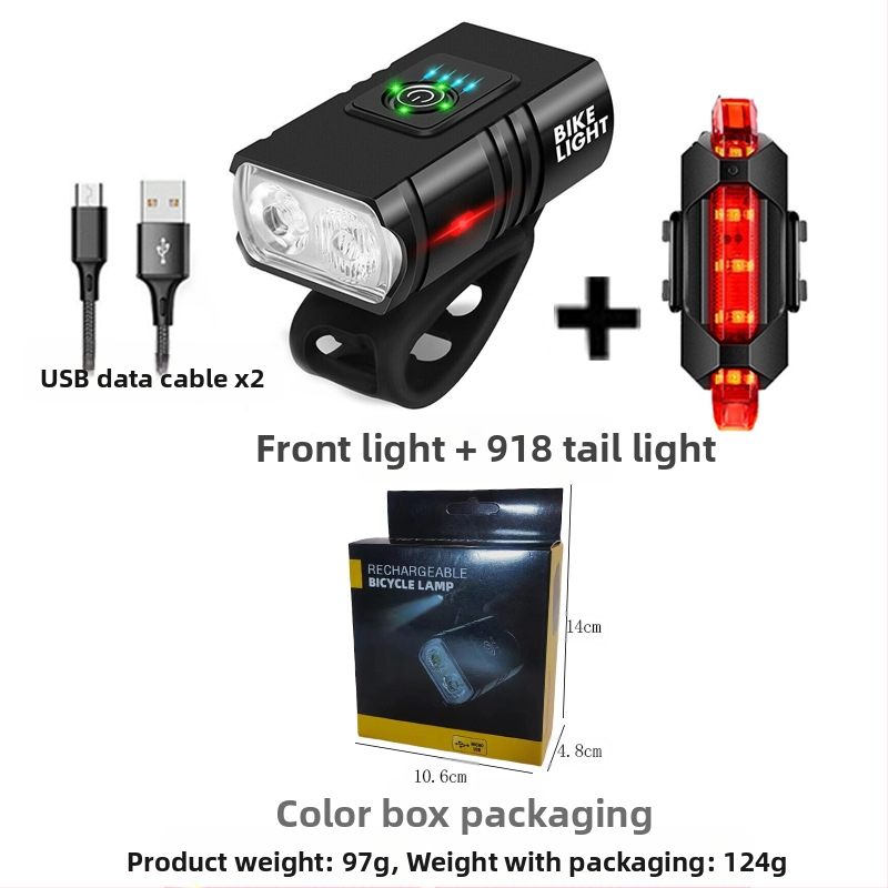 Dviračio žibintai aliuminio lydinio priekiniai žibintai stipri šviesa važiavimo žibintuvėlis įranga naktinis važiavimas plentas kalnų dviračių priedai kostiumo galiniai žibintai