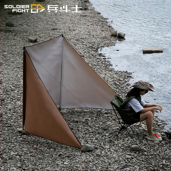 Ύφασμα για κουρτίνες, τοίχος παρμπρίζ, μεγάλα περιβλήματα, αντιανεμικό, κάμπινγκ, αυτόνομη περιήγηση, οθόνη σύνδεσης για εξωτερικούς χώρους