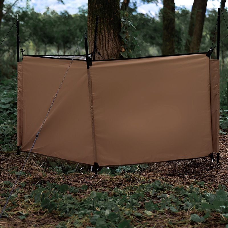 Užuolaidų vyniojimo audinys, priekinio stiklo siena, dideli aptvarai, kempingas, atsparus vėjui, kempingas, savarankiškas turas, sujungimo ekranas lauke