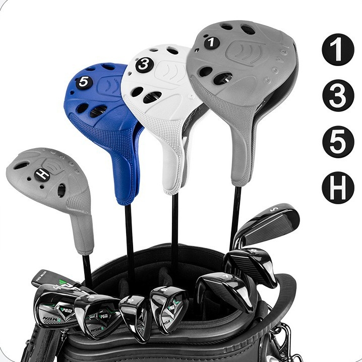 PGM gyári közvetlen szállítású golfütőfej-huzat egyszerű és kényelmes, mosható ütőfej-huzat