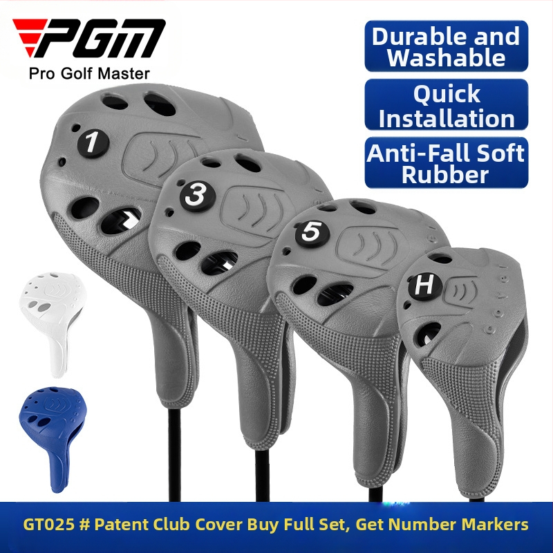 PGM gyári közvetlen szállítású golfütőfej-huzat egyszerű és kényelmes, mosható ütőfej-huzat