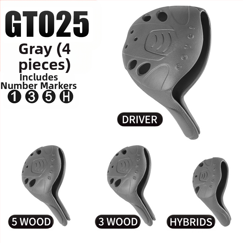 PGM gyári közvetlen szállítású golfütőfej-huzat egyszerű és kényelmes, mosható ütőfej-huzat