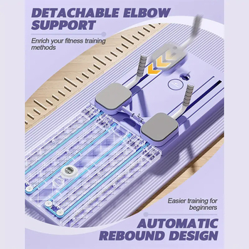 Uus multifunktsionaalne tervislik veebipõhine koduse treeningvestiga kõhulihaste lameda toega treeninglaud