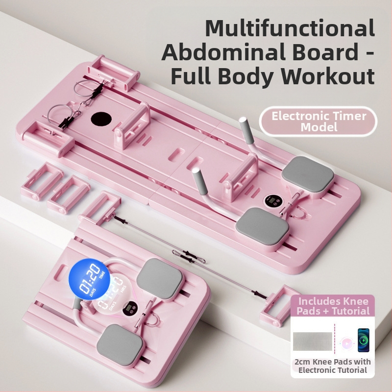 Uus multifunktsionaalne tervislik veebipõhine koduse treeningvestiga kõhulihaste lameda toega treeninglaud