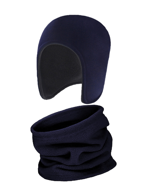 Piiriülene sügis-talvine polaarfliisist Lei Feng mütsi-sall, jalgrattasõiduga seotud paksendatud sametist külmakindel kõrvakaitsemüts