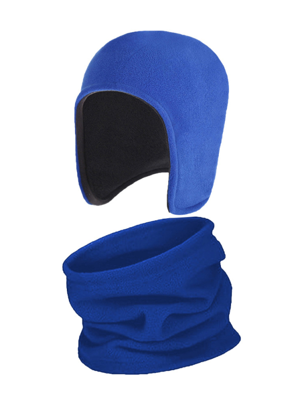 Piiriülene sügis-talvine polaarfliisist Lei Feng mütsi-sall, jalgrattasõiduga seotud paksendatud sametist külmakindel kõrvakaitsemüts