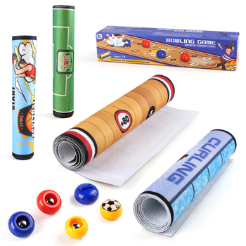 Prekogranična dječja društvena igra, golf, igraća ploča, dvostruka igra, mini curling, košarka, interaktivna igra slagalica za roditelje i djecu